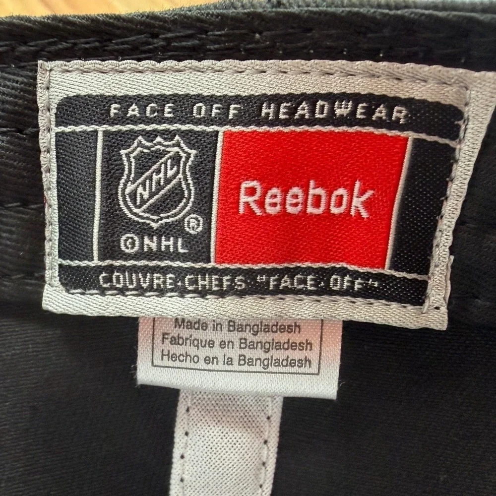 New Lot of 2 Philadelphia Flyers NHL Reebok Hats Adjustable Face Off Headwear